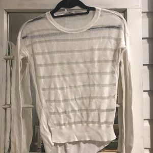 - All Saints White Sweater